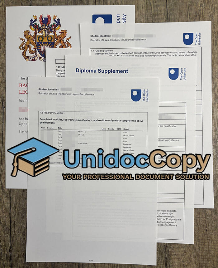 Open University diploma