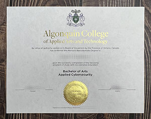 Purchase a Algonquin College diploma online