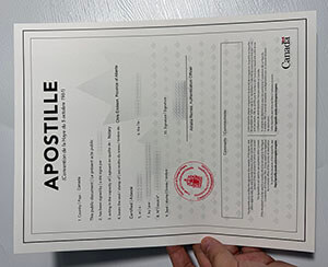 Purchase Apostille Canada certificate online