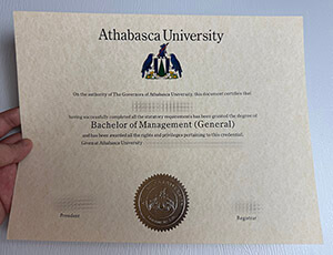 Get a Athabasca University diploma online
