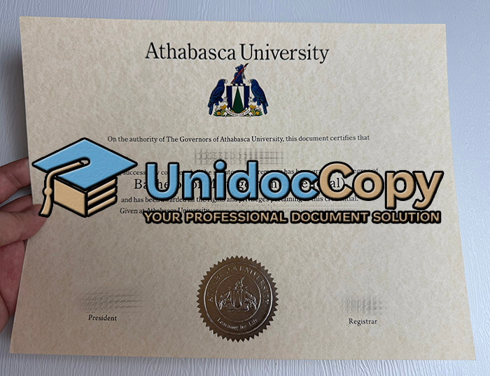 Athabasca University degree