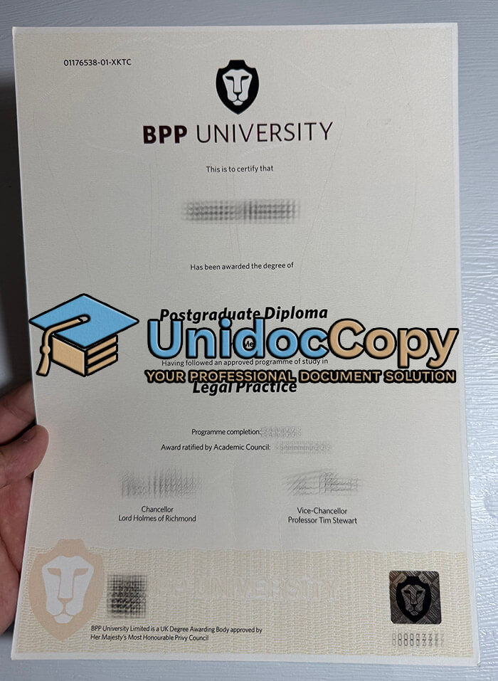 BPP University diploma,BPP University degree
