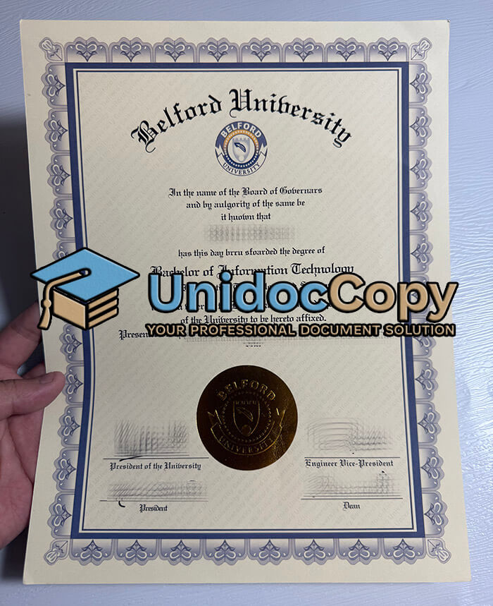 Get a Belford University diploma online