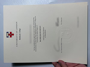 Birkbeck University of London diploma