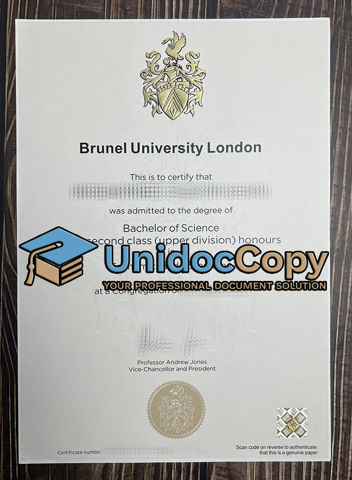 Brunel University London diploma