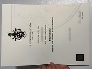 Buckinghamshire New University diploma