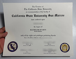 Get California State University San Marcos diploma