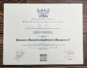 Capilano University diploma
