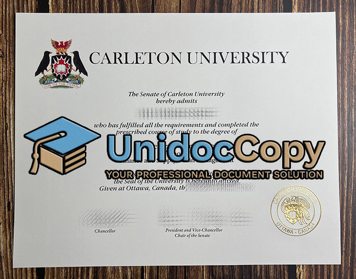 Carleton University diploma