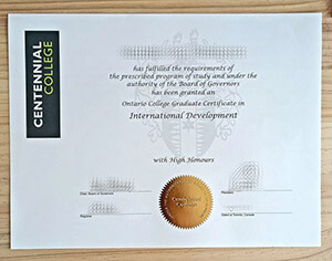 Obtain a Centennial College diploma online