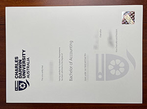 Charles Darwin University diploma