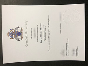 Obtain Cranfield University diploma online