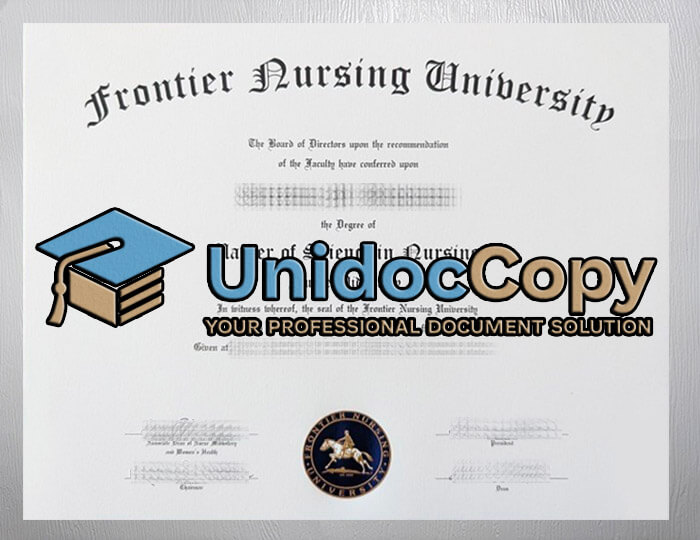 Frontier Nursing University diploma