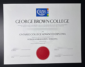 Get George Brown College diploma online