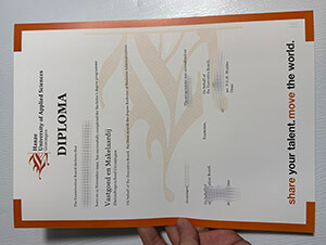 Get Hanze University of Applied Sciences diploma
