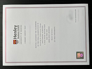 Get a Henley Business School diploma