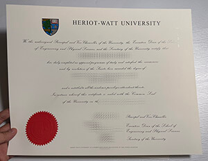 Get a Heriot-Watt University certificate