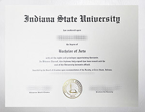 Get a Indiana State University diploma online