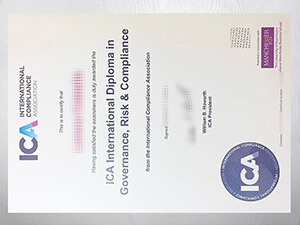 International Compliance Association certificate, ICA degree