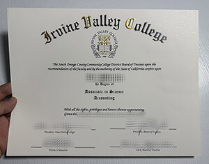 Get a Irvine Valley College degree online