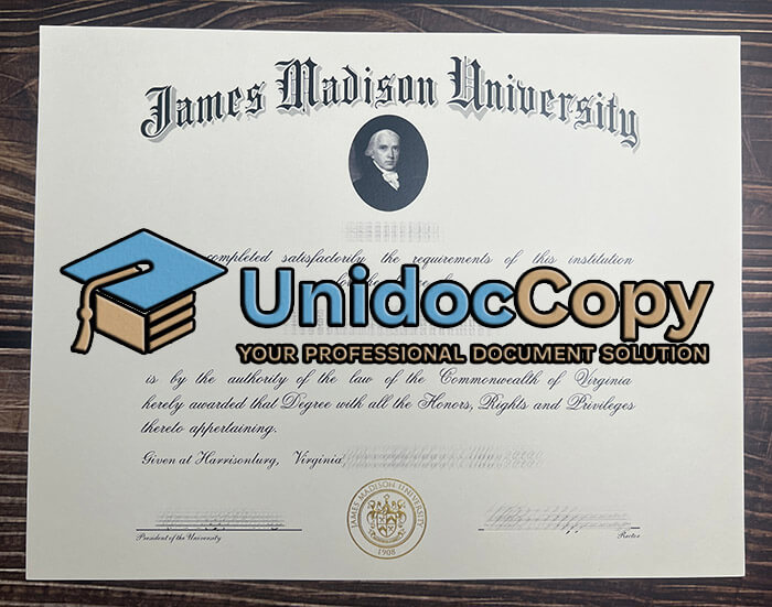 James Madison University degree
