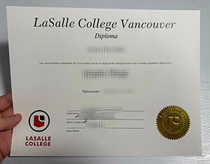 Lasalle College Vancouver certificate