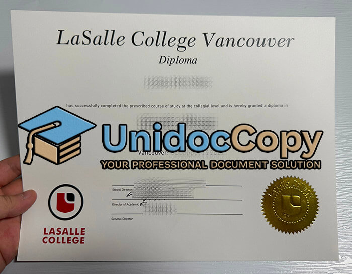 Lasalle College Vancouver diploma