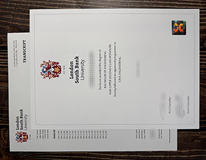 London South Bank University certificate