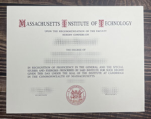 Obtain Massachusetts Institute of Technology diploma online