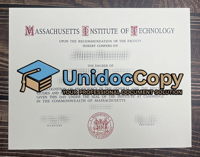 Massachusetts Institute of Technology degree