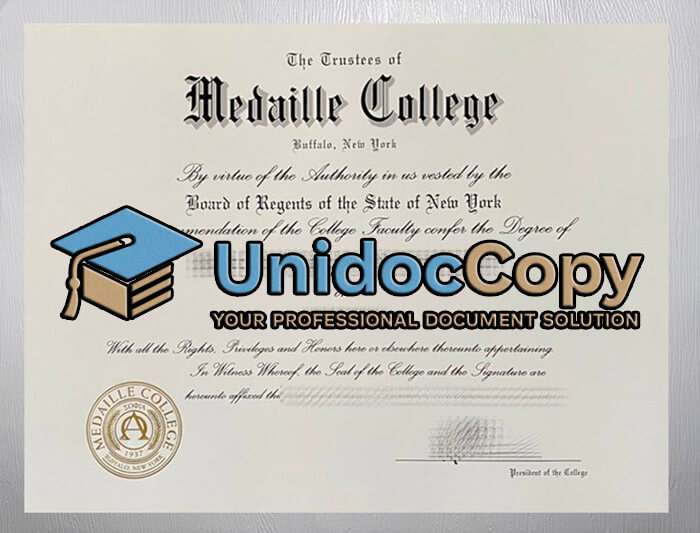 Medaille University degree