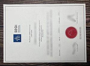 Get a SEGi University diploma online
