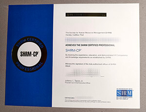 SHRM-CP diploma