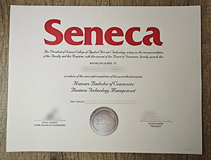 Seneca College diploma
