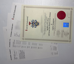 UCSI University diploma