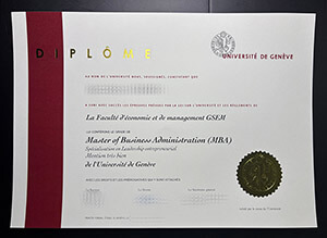 Get a Université de Genève diploma online