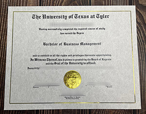 Obtain University of Texas at Tyler diploma online