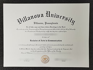 Get a Villanova University diploma online