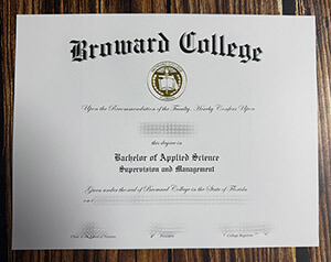 Obtain Broward College diploma online