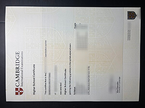 Cambridge International Examinations diploma