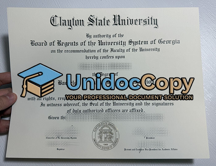 Clayton State University degree