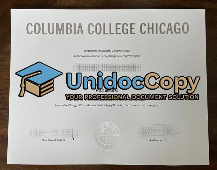 Columbia College Chicago degree