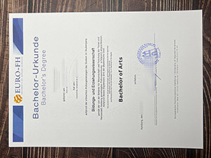 Get EURO-FH Urkunde online