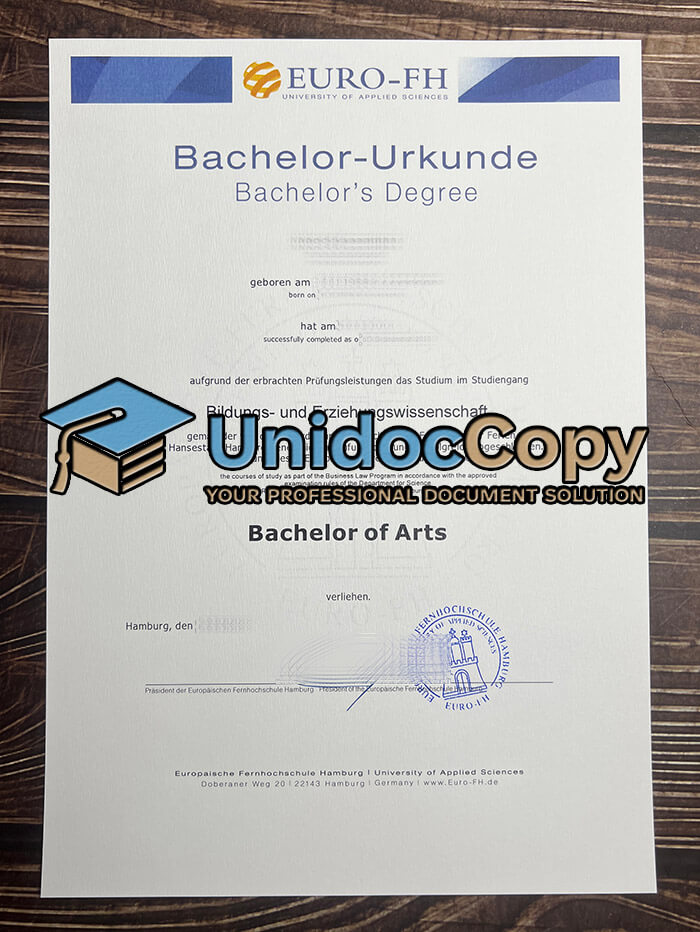 EURO-FH degree