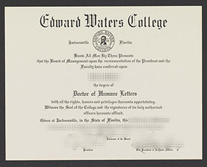 Edward Waters College degree
