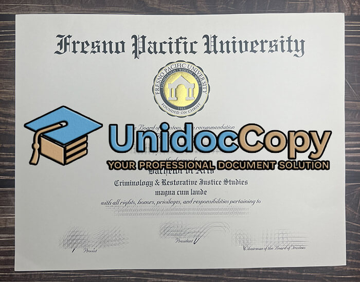 Fresno Pacific University degree