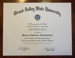Grand Valley State University degree