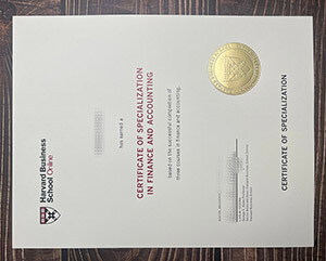 Harvard Business School degree