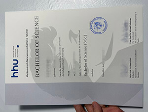 Obtain a Heinrich Heine Universität Düsseldorf diploma online