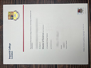 Replica Imperial College London diploma